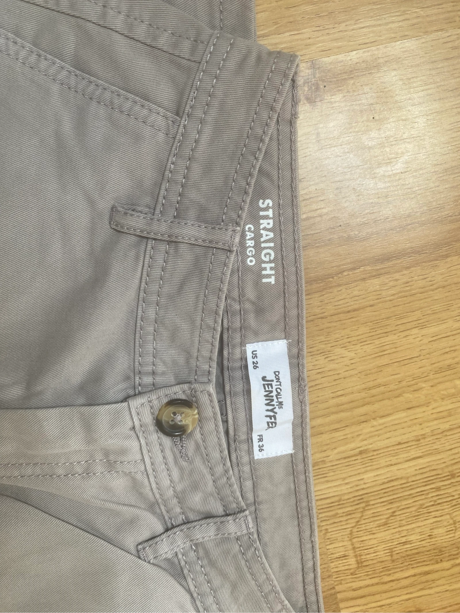 Pantalón Cargo Mujer Don't Call Me Jennyfer Talla 36 / S - Modelo Straight Cargo – photo 2